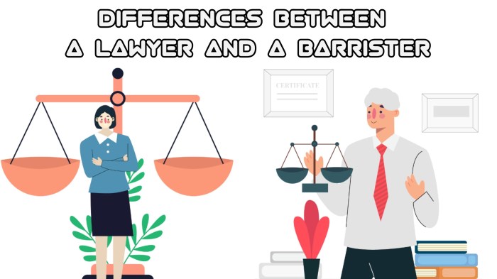 Barrister at law vs attorney at law