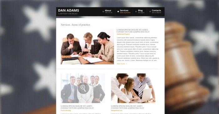 Barrister lawyers attorneys and law firm wordpress theme