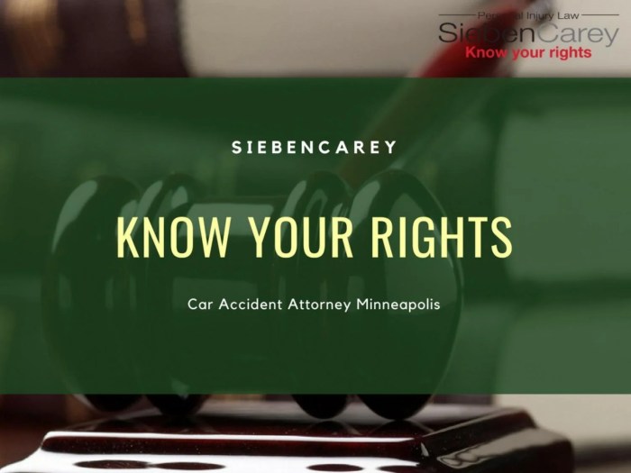 Auto accident injury law attorneys minnesota