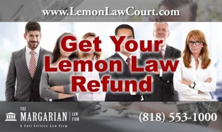 lemon law los angeles attorney