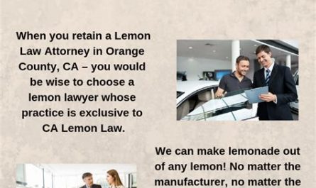 lemon law attorneys in orange county