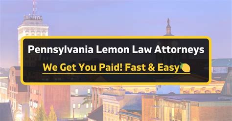 lemon law attorney pittsburgh