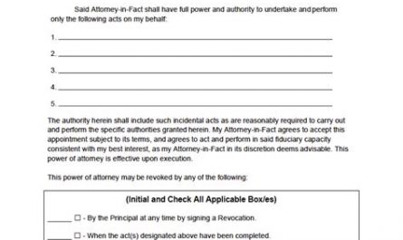 laws regarding power of attorney