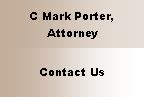 c mark porter law offices kingwood divorce attorney