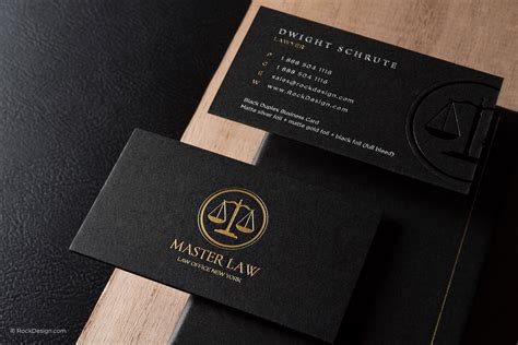 business card attorney at law