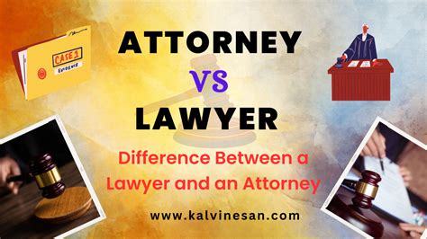 attorney vs attorney at law