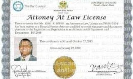 attorneys with no license to practice law other states