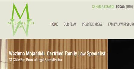 attorneys sacramento ca family law mojadidi