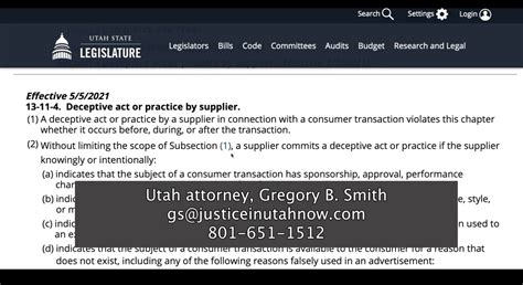 consumer law attorney utah