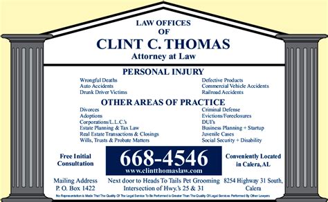 clint thomas attorney at law