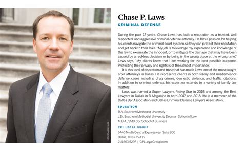 chase laws attorney dallas tx