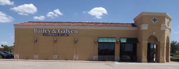 Bailey & Galyen Attorneys at Law Arlington TX 76013